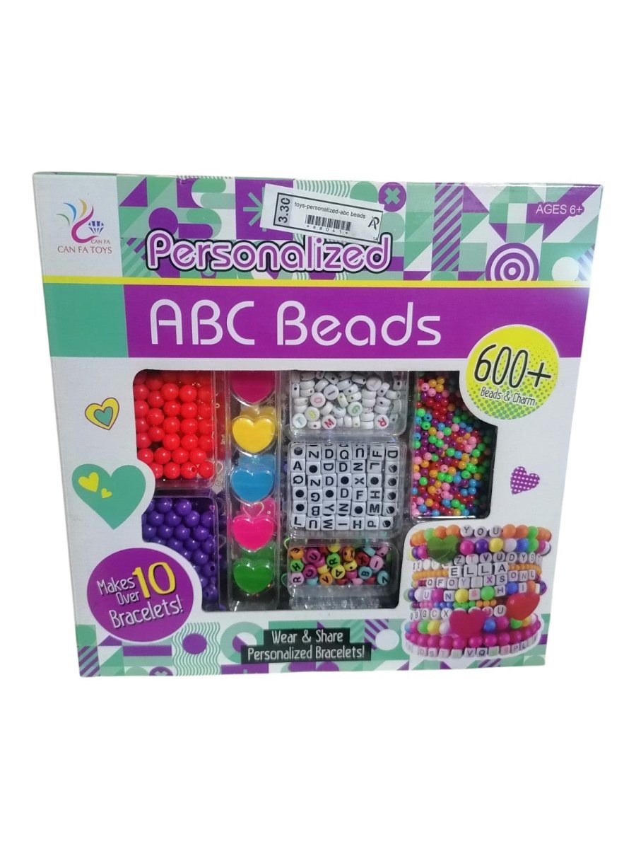 Personalized ABC Beads  DIY Bracelet Making Kit 600+ Pieces Lebanon