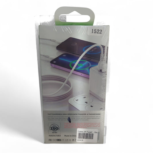 🔌 BAVIN USB-A to Type-C Cable (CB351) – 2M