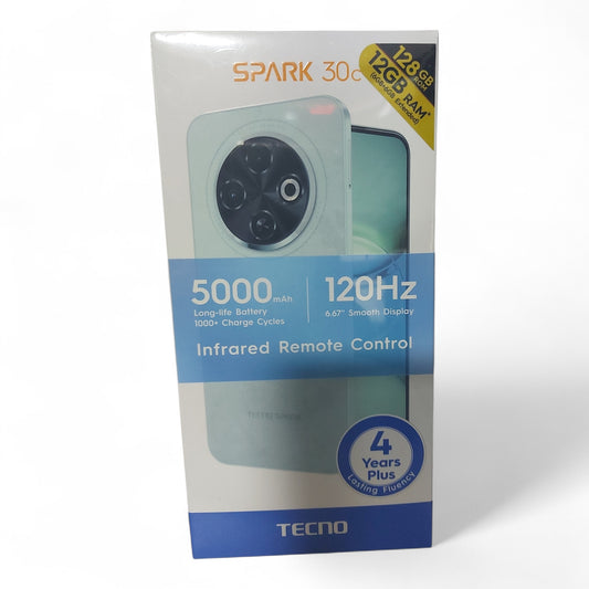 TECNO Spark 30C – 128GB Storage