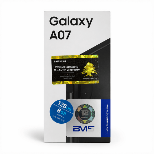 Samsung Galaxy A07  128GB Storage 8GB RAM Smartphone Lebanon