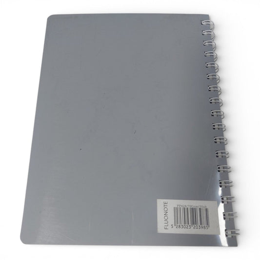 Spiral Notebook  Grey Cover Fluo Note Lebanon