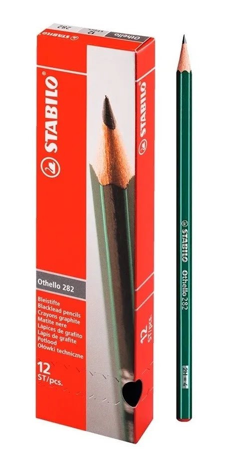 STABILO Othello 2988 Graphite Pencils with Eraser  Pack of 12 Lebanon