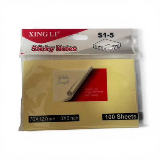 Sticky Notes 35 Inch 76127mm  Yellow Adhesive Memo Pads 100 Sheets Lebanon