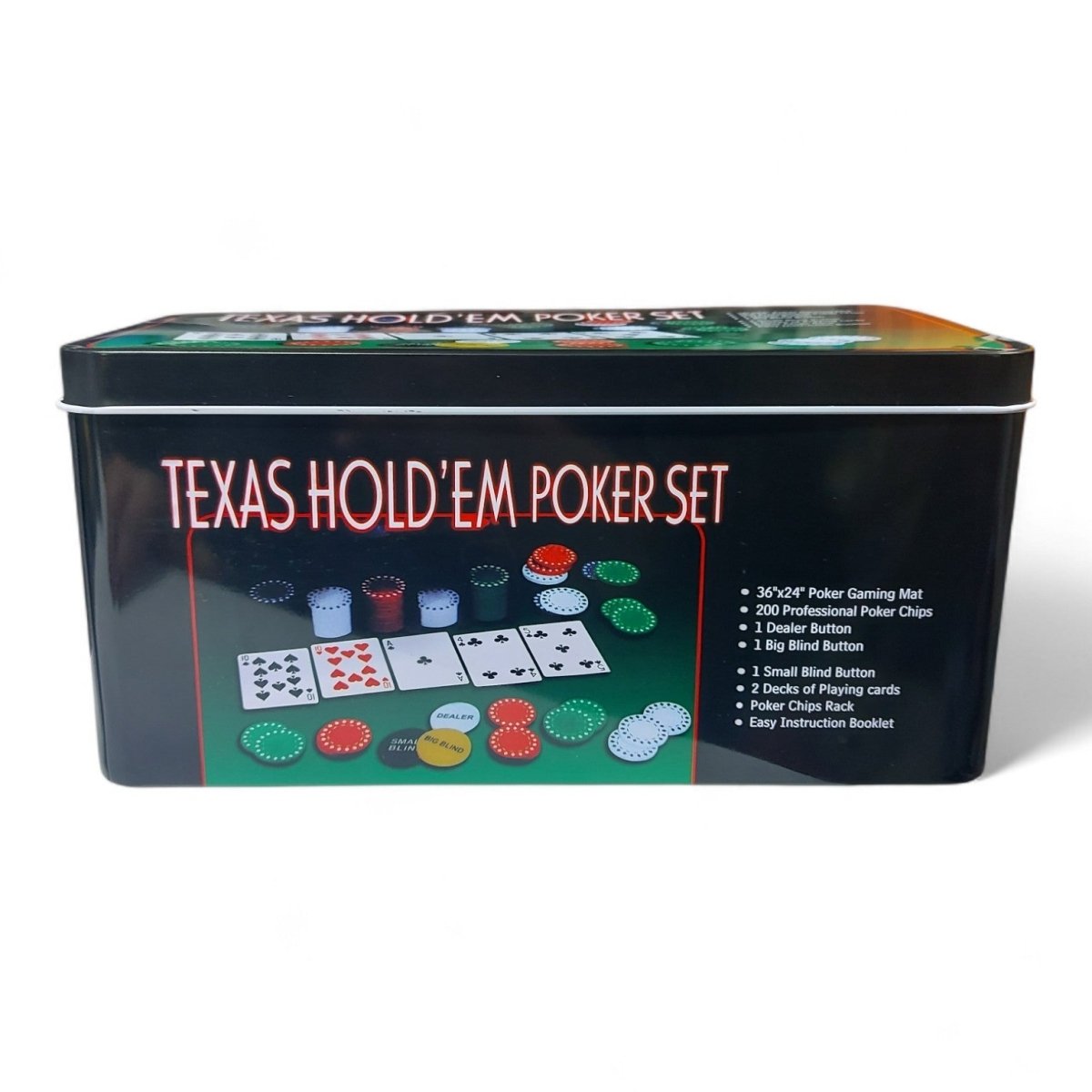 Texas Holdem Poker Set  Complete Poker Night Kit Lebanon