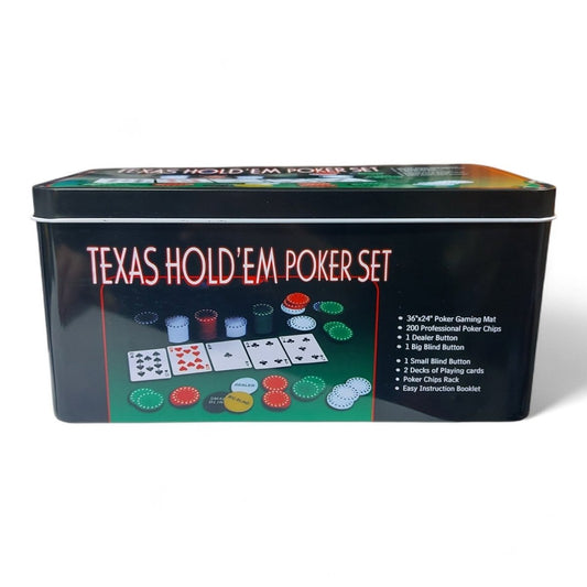 Texas Holdem Poker Set  Complete Poker Night Kit Lebanon