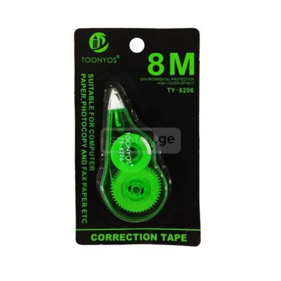 Toonyos Correction Tape  8M Model TY-8206 Lebanon