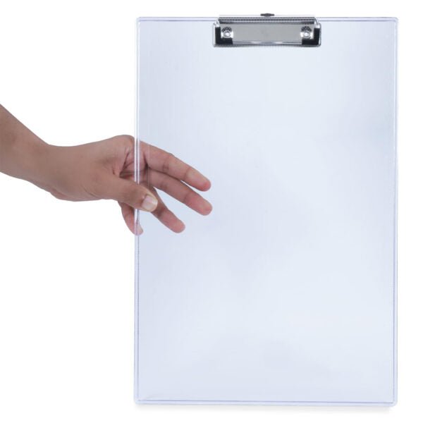Transparent A4 Clipboard with Metal Clip Lebanon