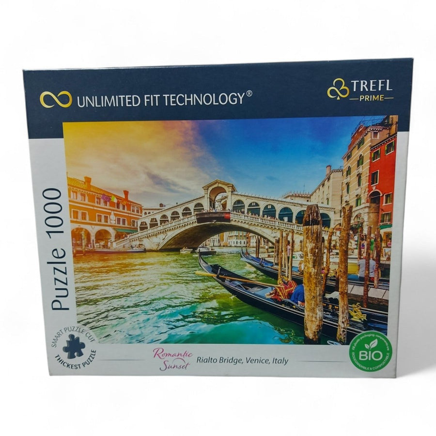 Trefl Prime 1000-Piece Puzzle  Rialto Bridge Venice Italy Lebanon