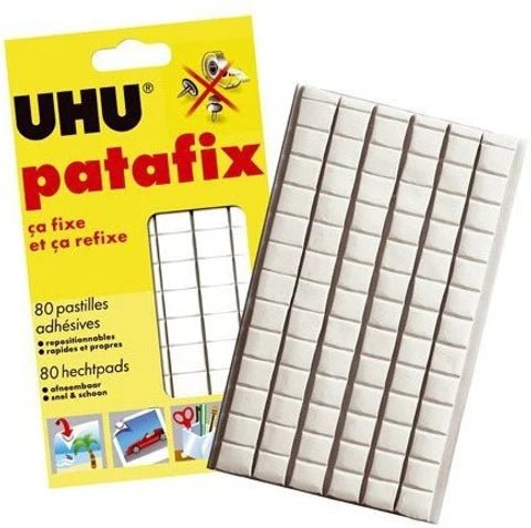 UHU Patafix  Reusable Adhesive Glue Pads 80 pcs Lebanon