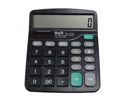 Unit Desktop Calculator  ML-210Z 12 Digits Lebanon