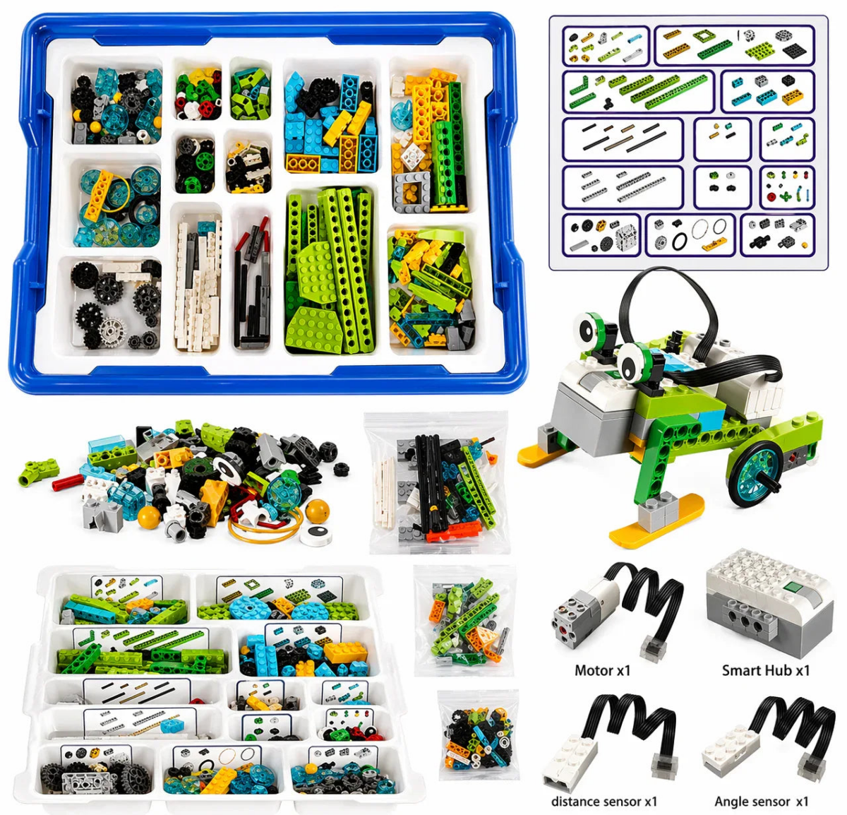 WEDO 2.0 Robotics Kit – 280PCS Battery Version STEM Set Lebanon