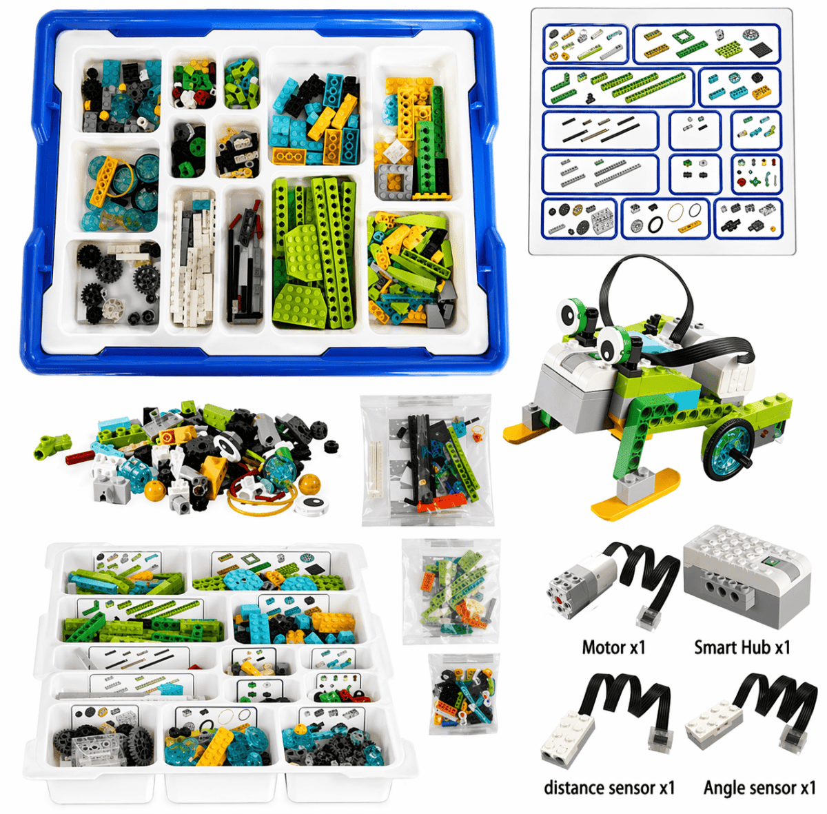WEDO 2.0 Robotics Kit – 280PCS Rechargeable STEM Building Set Lebanon