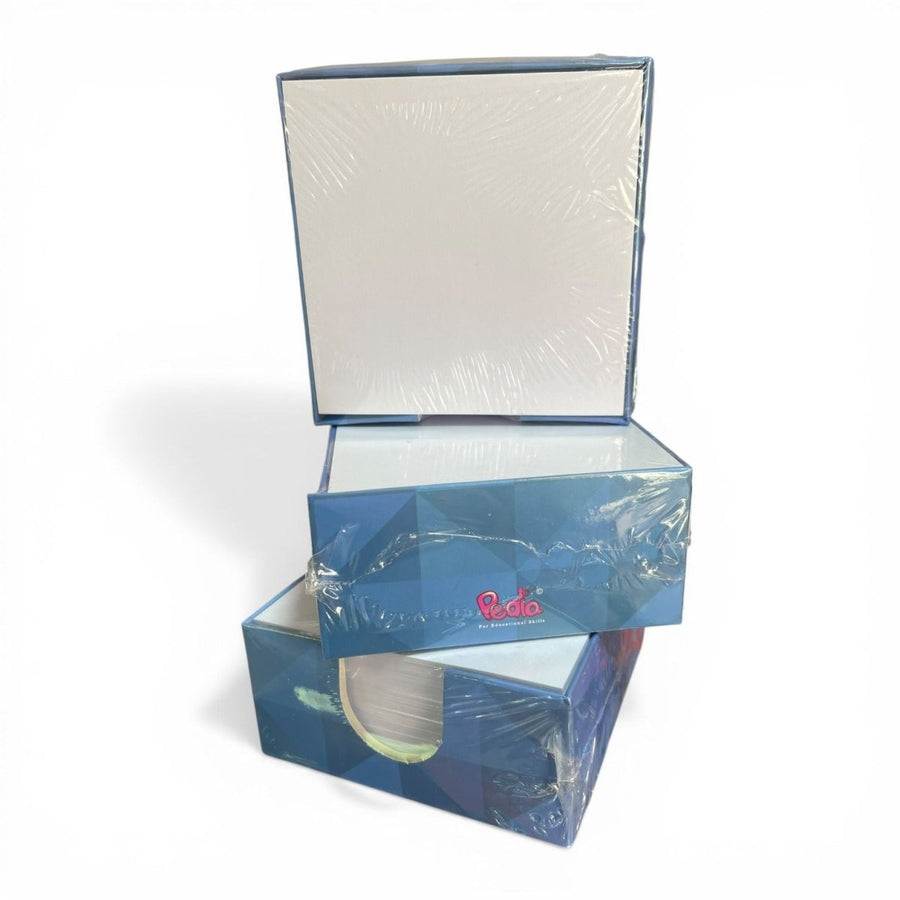 White Note Paper Block with Holder  Desk Memo Paper Pad for Office & School Lebanon