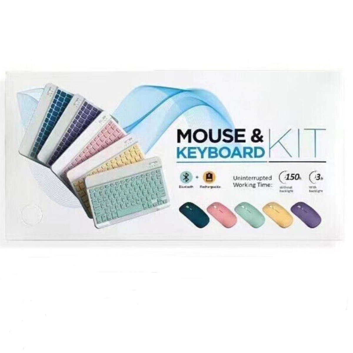 Wireless Mouse & Keyboard Kit Bluetooth + Touch Keyboard Lebanon