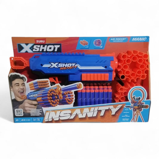 XShot Insanity Manic Blaster  High-Capacity Foam Dart Blaster Lebanon