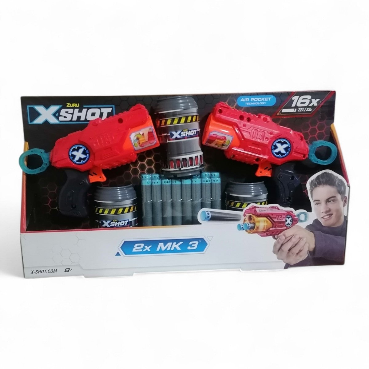 XShot MK 3 Dual Blaster Set  2-Pack with 16 Darts Lebanon