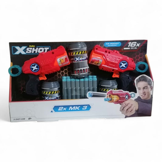 XShot MK 3 Dual Blaster Set  2-Pack with 16 Darts Lebanon