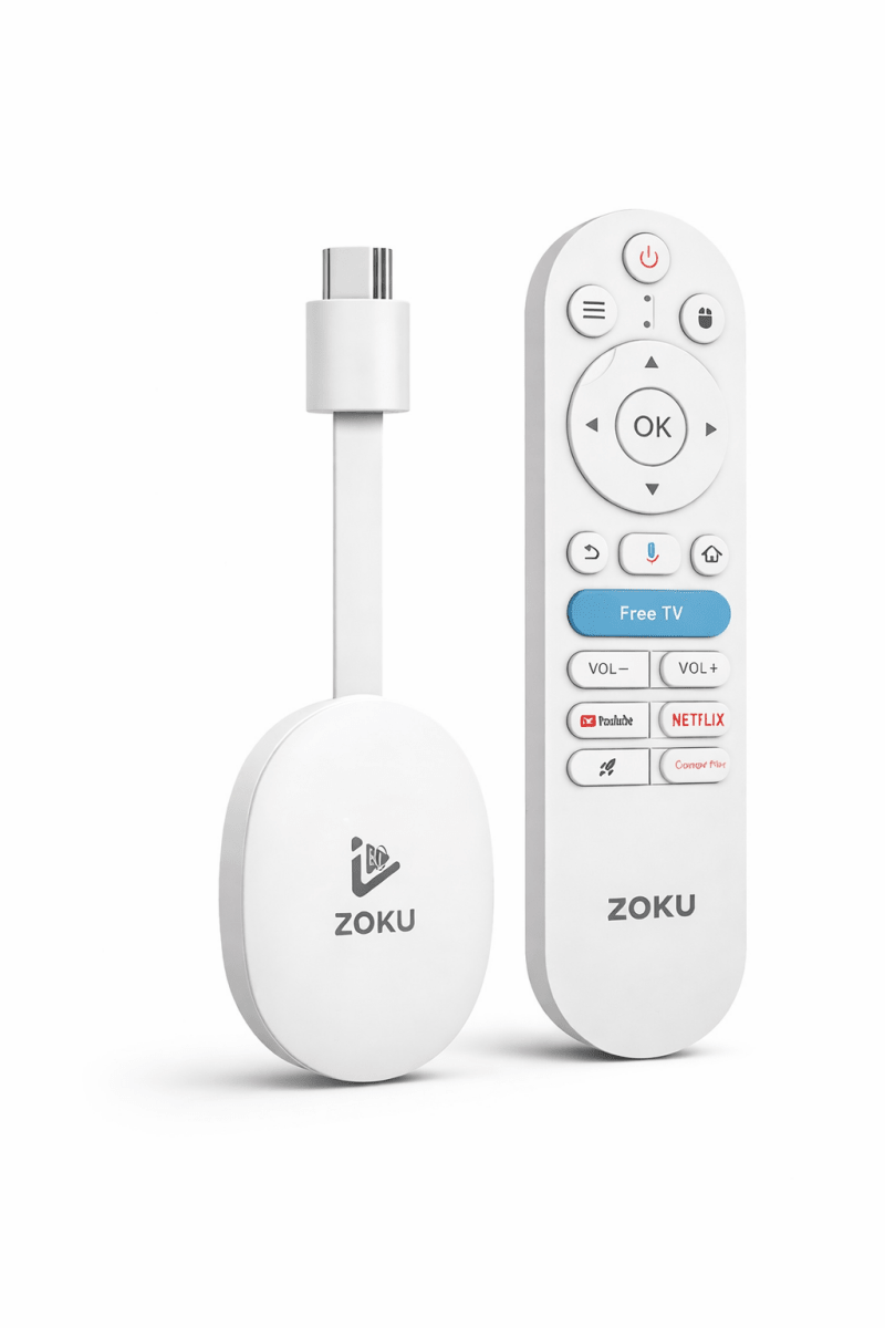 ZOKU Z4 Android TV 4K8K Streaming Device  Google TV Stick with Voice Remote Chromecast Built-in 2GB RAM + 16GB Storage Lebanon